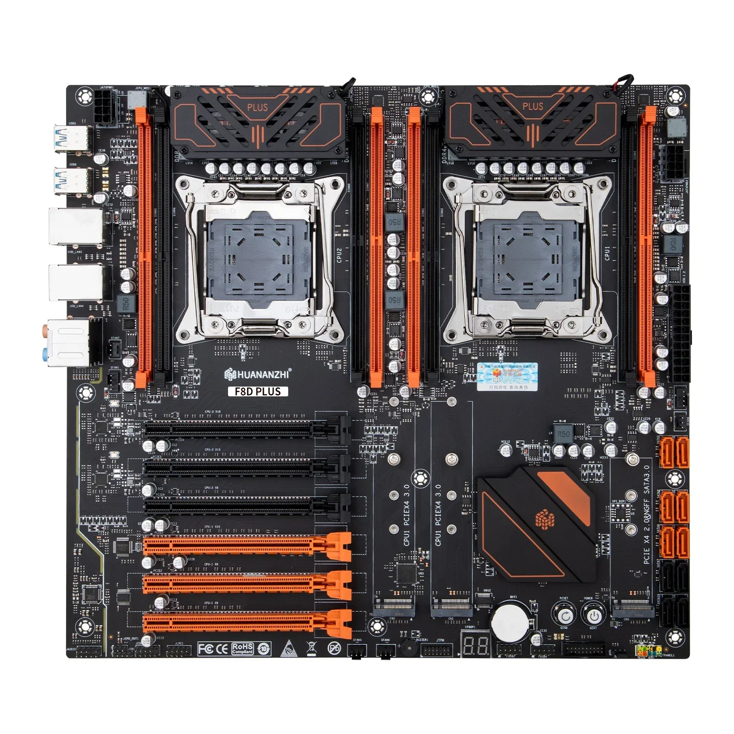Huananzhi X99 F8d Plus Moederb - E5 2696 V3 recensie en prijs
